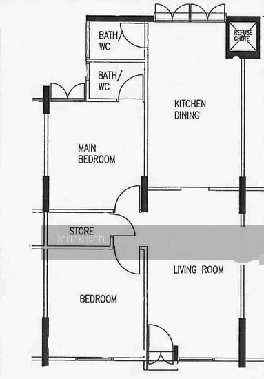 Blk 426 Bedok North Road (Bedok), HDB 3 Rooms #148301882